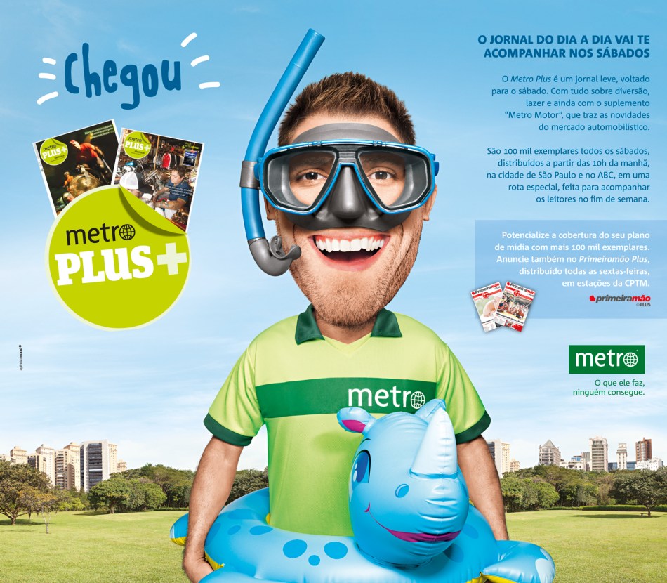 Metro Plus - Anúncio