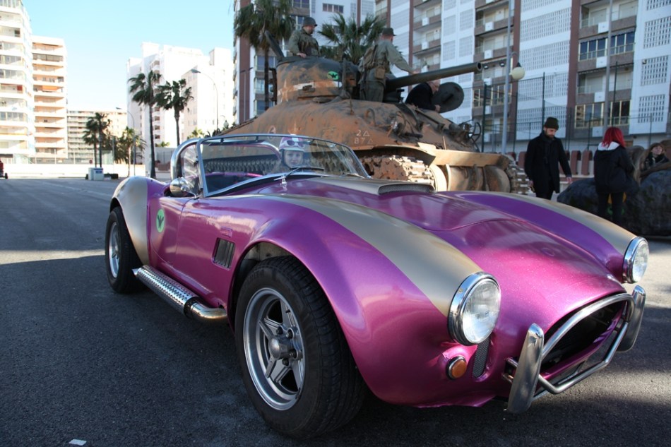 Penélope Charmosa e seu Carrinho pra Frente no set de Corrida Maluca criada pela Y&R para Peugeot 2