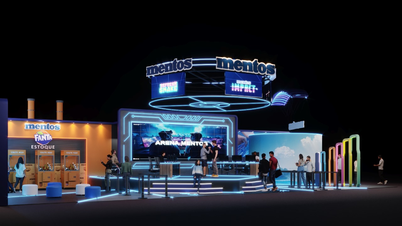 Mentos desenvolve ativações que “Darão um Refresh” à CCXP